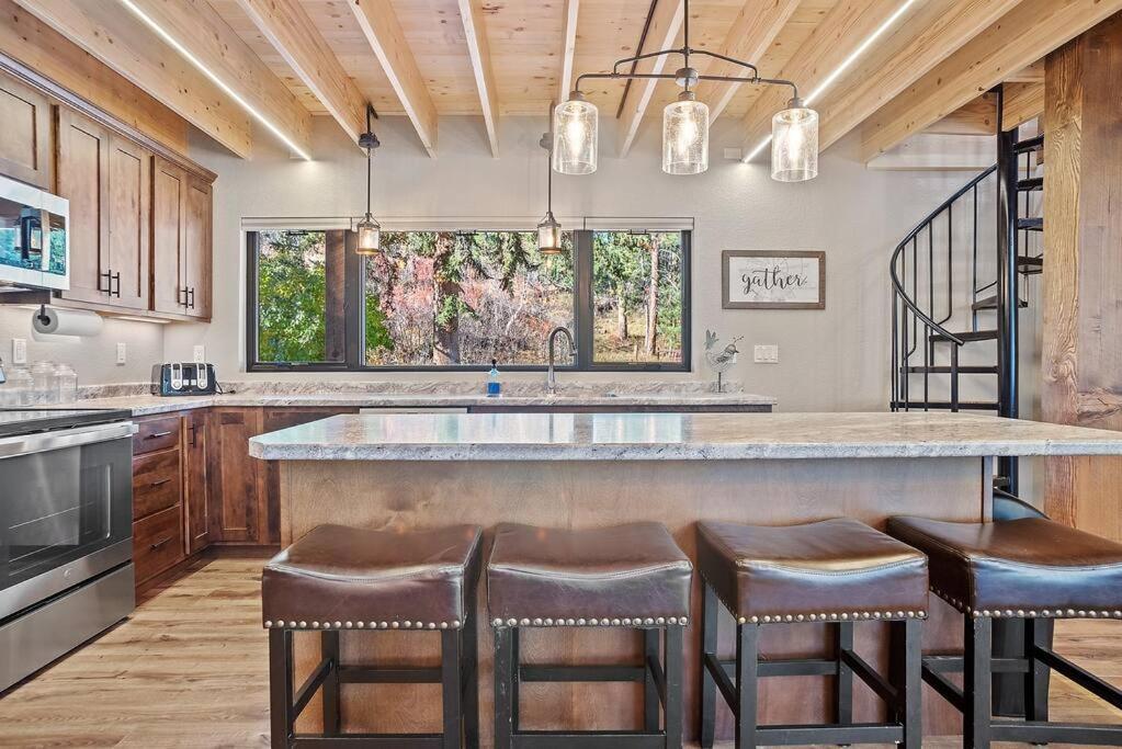 The Haven-Rustic Secluded Cabin Custer Exterior foto